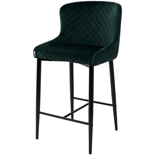 фото Полубарный стул mc-bluvel-78 green, высота 65 см yadoma