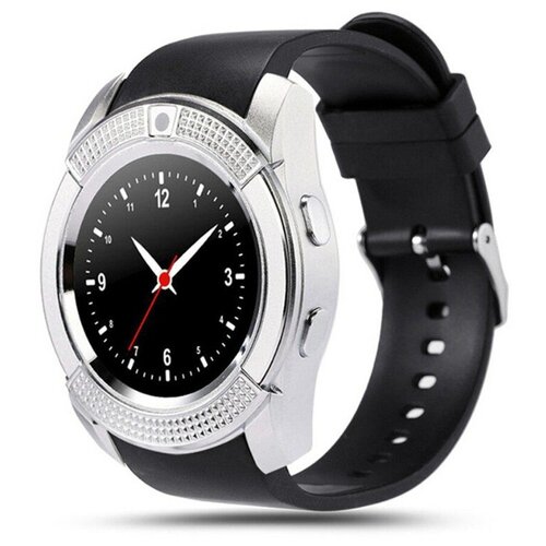 фото Смарт- часы smart watch v8 серебристые aspect