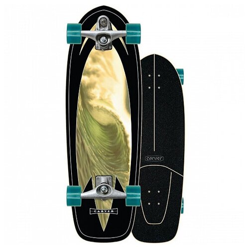 фото Комплект лонгборд carver c7 super slab surfskate complete 2021