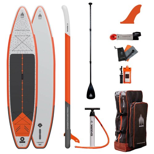 фото Доска sup надувная shark touring xplor 12'6"x30"x5" 2022