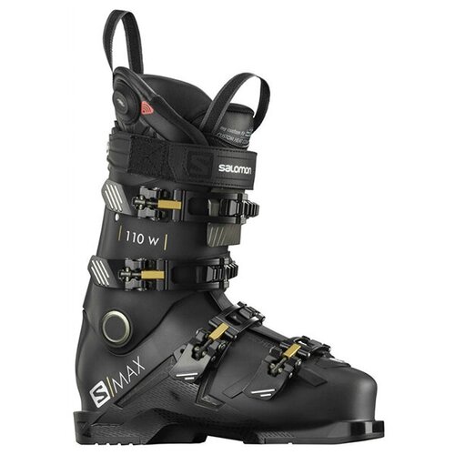 фото Горнолыжные ботинки salomon s/max 110 w chc black/gold (20/21) (25.5)