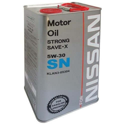 фото Nissan масло моторное strong save x sn 5w30 (4л) (fanfaro)