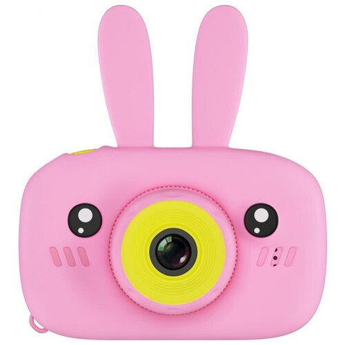 фото Детский фотоаппарат зайчик розовый / kids camera rabbit pink camera kids