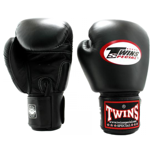 фото Боксерские перчатки twins bgvl-3 чёрные (10 унций) twins special