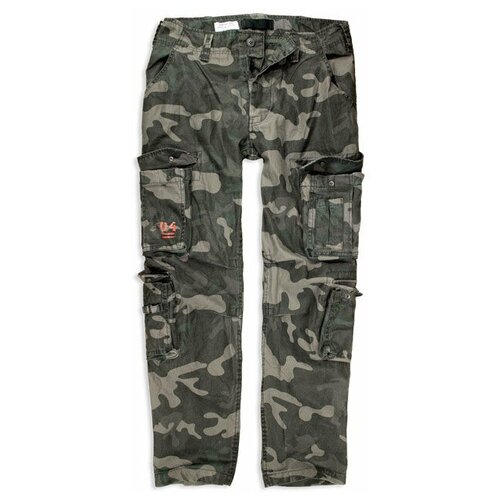 фото Брюки airborne slimmy, black camo surplus