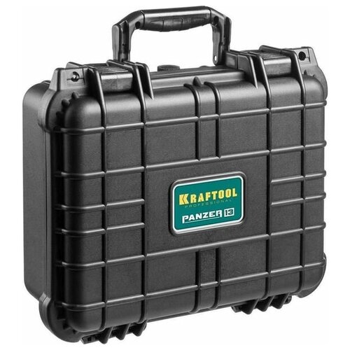 фото Ящик ударопрочный "panzer" пластиковый, степень защиты ip55, 13", kraftool