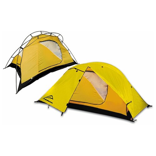 фото Палатка normal зеро 2 si/pu, цвет: жёлтый