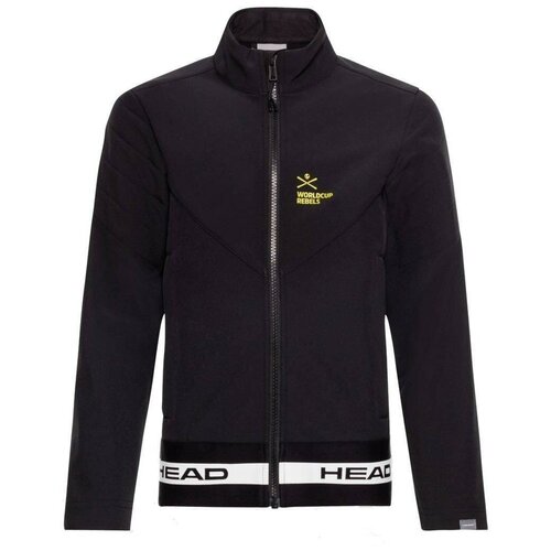 фото Толстовка горнолыжная детская head race jacket jr black (рост:152)