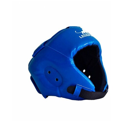 фото Leosport шлем боксерский литой leosport подростковый м, синий