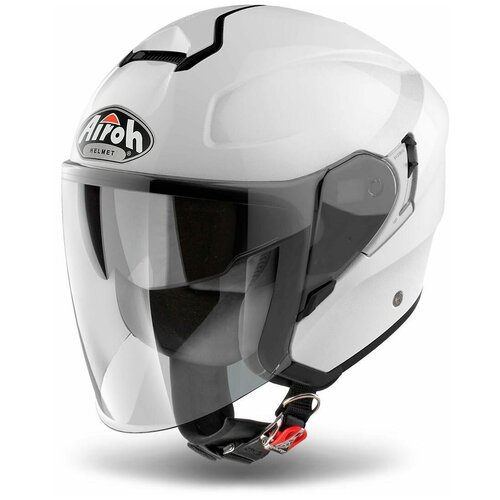 фото Airoh шлем открытый hunter color white gloss s airoh helmet