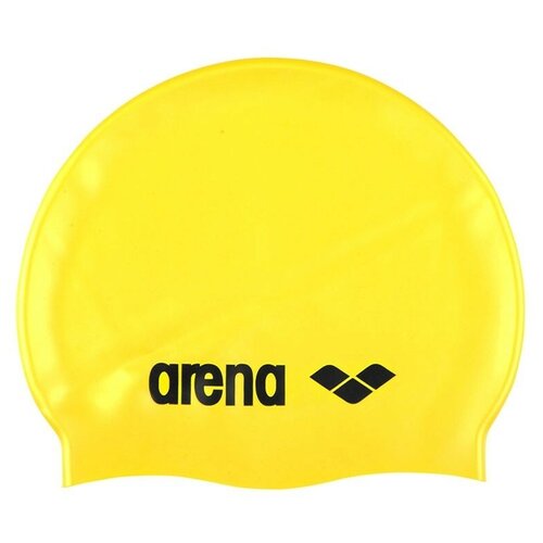 фото Шапочка для плавания arena classic silicone , арт.9166235, желтый, силикон