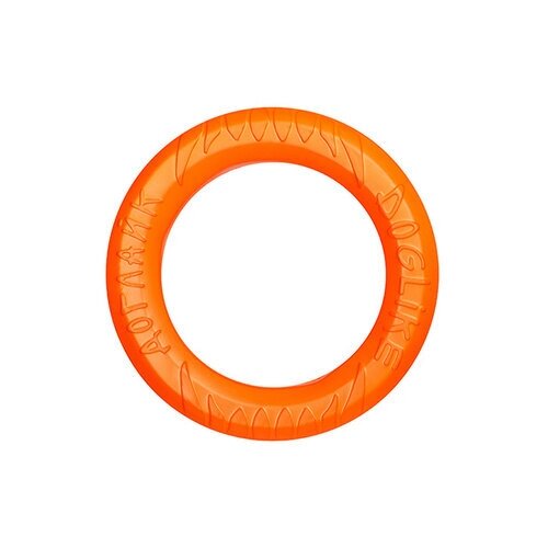 фото Doglike снаряд tug twist кольцо 8-мигранное крохотное (оранжевый), 0,028 кг