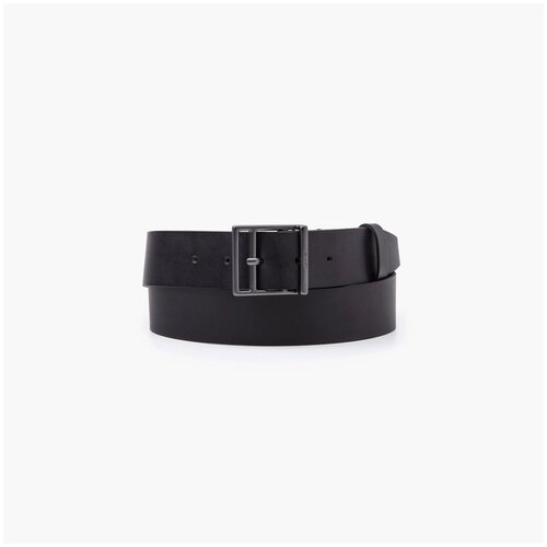 фото Ремень levi's utility leather belt d5595, black, 105 см