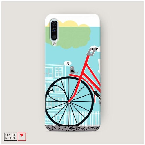 фото Чехол пластиковый samsung galaxy a50 хобби велосипед 9 case place