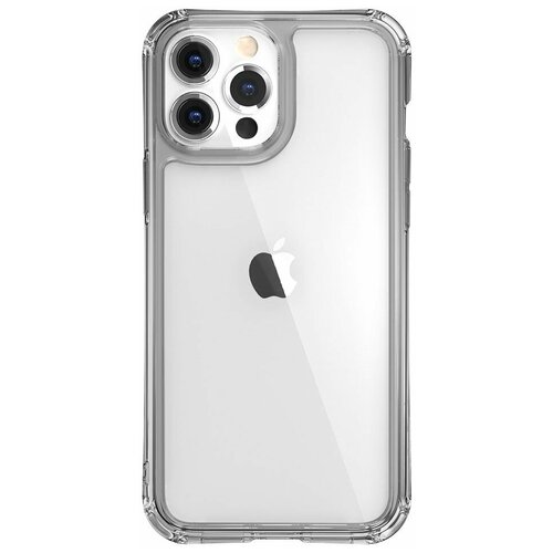 фото Чехол-накладка switcheasy alos anti-microbial shockproof clear case, для смартфона iphone 13 pro max, поликарбонат, прозрачный gs-103-210-260-65