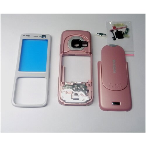 Корпус Nokia N73 розовый