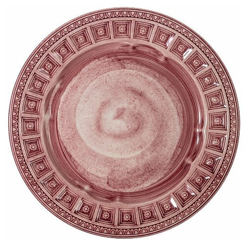 фото Тарелка закусочная augusta (розовый) без инд.упаковки matceramica