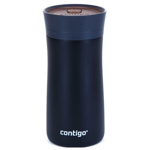 фото Термокружка contigo pinnacle 0.3л. черный/коричневый (2095405)