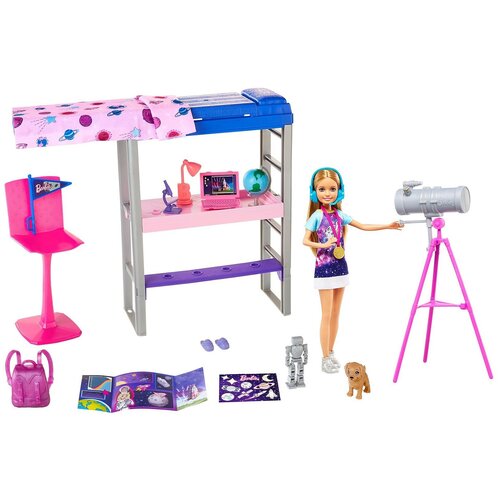 фото Набор barbie space discovery спальня стейси, 29см gtw33