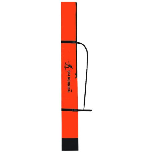 фото Чехол для беговых лыж "ski runing" (160 см (оранжевый) ekud