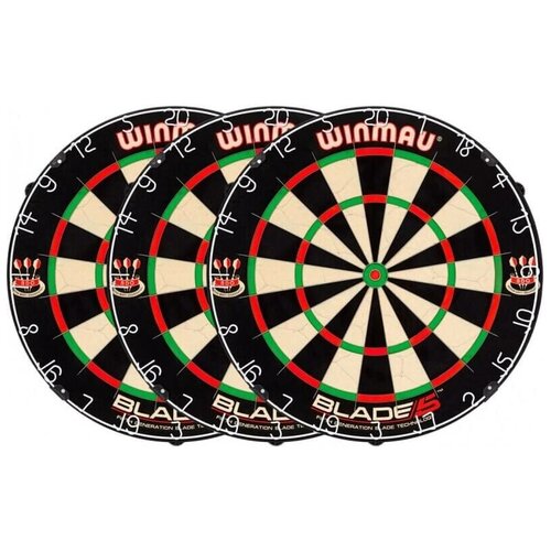 фото Набор из 3-х мишеней winmau blade 5 (профессиональный уровень)