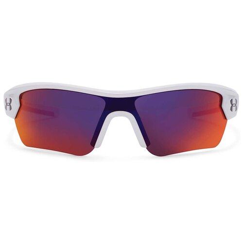 фото Очки солнцезащитные under armour menace sunglasses белый osfa 1302650-115