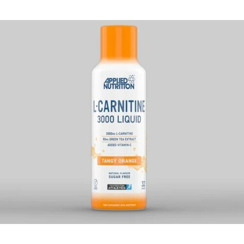 фото An л-карнитин l-carnitine liquid 3000 480 мл tangy orange applied nutrition