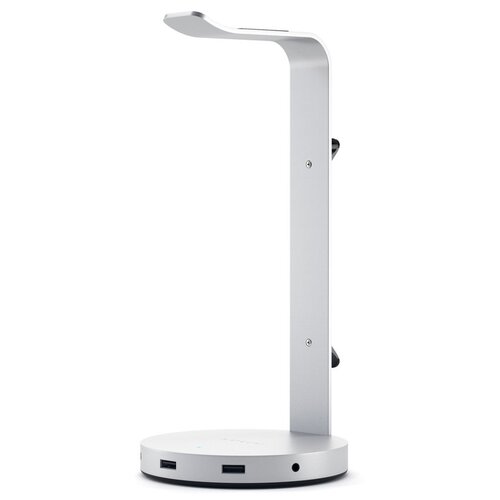 фото Подставка satechi aluminium usb headphone stand hub silver