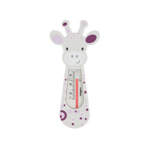 фото Термометр для купания "жирафик", цвет: серый babyono