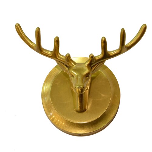 фото Крючок настенный bronze de luxe royal "олень" (81152)