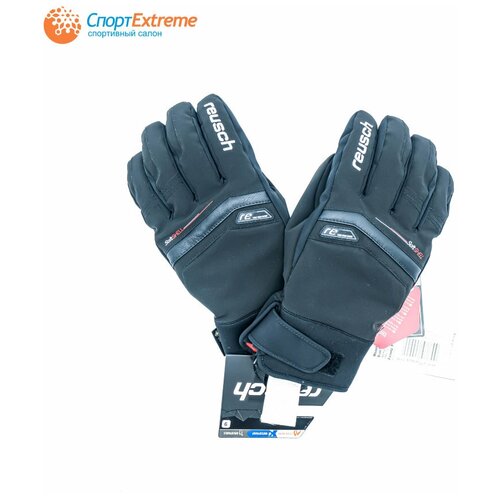 фото Перчатки горнолыжные reusch bruce gtx black/white (9 uk, чёрный)