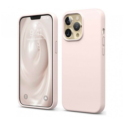 фото Чехол elago soft silicone (liquid) для iphone 13 pro, цвет розовый (es13sc61pro- lpk)