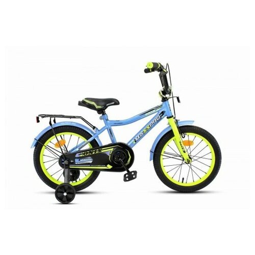 фото Велосипед 2-х колесный maxxpro "onix" 16 дюймов (голубо-салатовый)