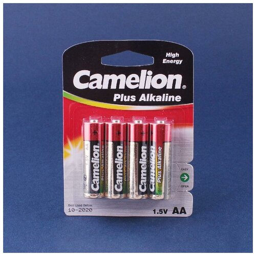Батарейка Camelion Plus Alkaline, 1.5 В, LR6 BL4