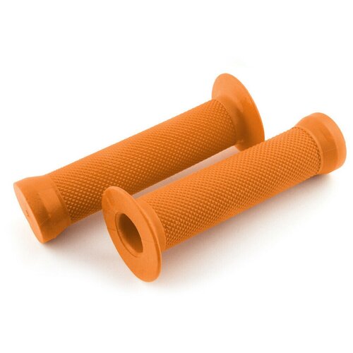фото Ручки руля (грипсы) clarks с83, длина 135мм, резина, оранжевые