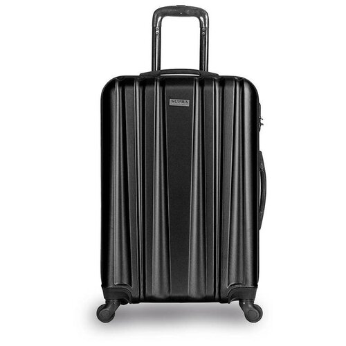 фото Чемодан supra luggage sts-9003-s, jet black, 50 л