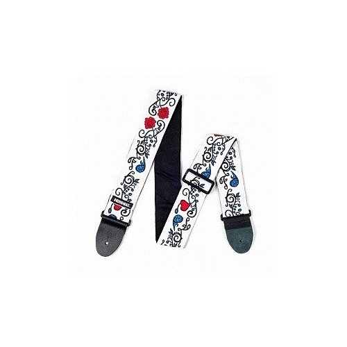 фото Ремень для гитары dunlop jh02 jimi hendrix monterey strap