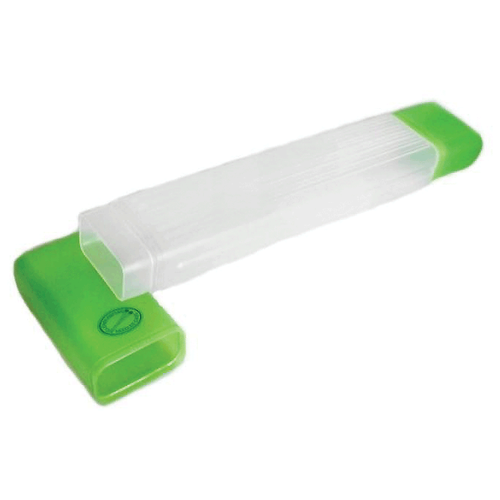фото Пластиковый органайзер для длинных спиц (зелёный). [clover, арт. 3119]