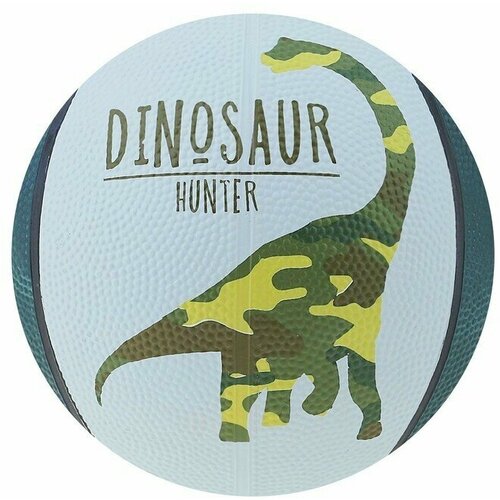 фото Мяч баскетбольный dinozaur, пвх, клееный, размер 3, 310 г onlytop
