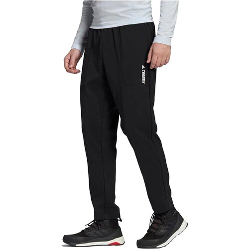 фото Брюки adidas, карманы, размер 3xl, черный