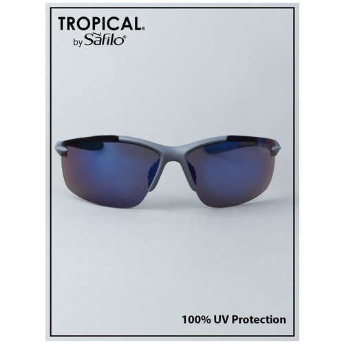 фото Солнцезащитные очки tropical, серебряный, серый