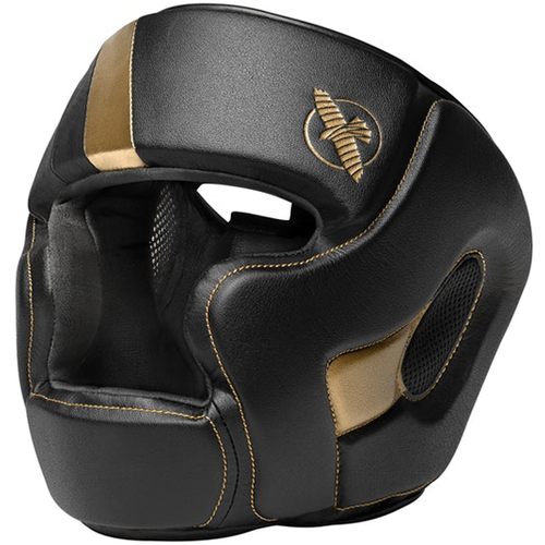 фото Боксерский шлем hayabusa t3 black/gold (m)