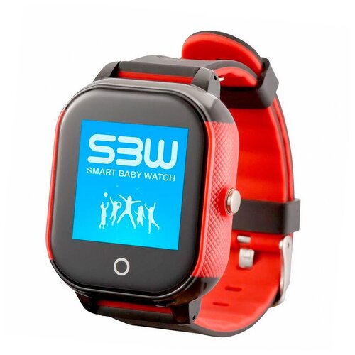 фото Smartbabywatch детские умные часы с gps smart baby watch sbw ws ru (черные)