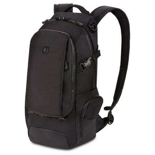 фото Swissgear рюкзак swissgear, чёрный, 24х15,5х46 см, 15,5 л