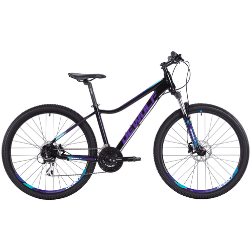 фото Горный (mtb) велосипед dewolf trx 20 w (2021) черный/синий 16" (требует финальной сборки)