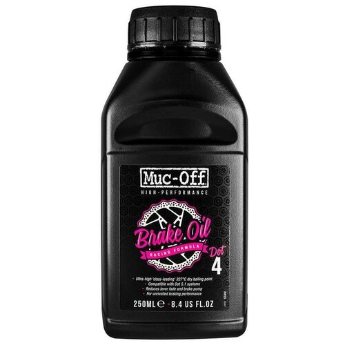 фото Тормозная жидкость muc-off 2019 high performance brake oil (dot4) 250ml