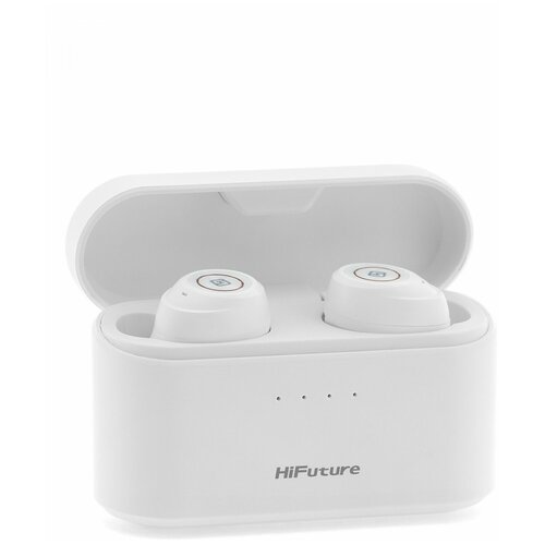 фото Беспроводные наушники tws hifuture tidybuds pro white / беспроводные наушники / bluetooth наушники / наушники для компьютера / наушники беспроводные / наушники с зарядным кейсом / наушники без проводов / блютуз наушники / наушники wireless / беспроводные наушники блютуз / tws / pods / блютуз гарнитура / bluetooth гарнитура / наушники для айфона / наушники для андроида / наушники для iphone / наушники для android / наушники с микрофоном / гарнитура с микрофоном / наушники с пассивным шумоподавлением