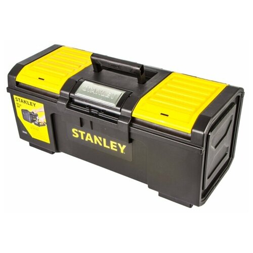 фото Ящик для инструмента stanley 280х257х593 мм, пластик, цвет чёрный/жёлтый