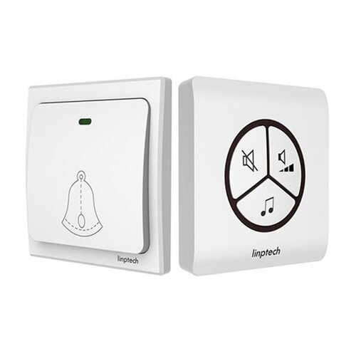 фото Звонок дверной xiaomi linptech self-powered wireless doorbell g1