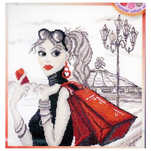 фото Набор для вышивания "москва" по рисунку о.куреевой "марья искусница"